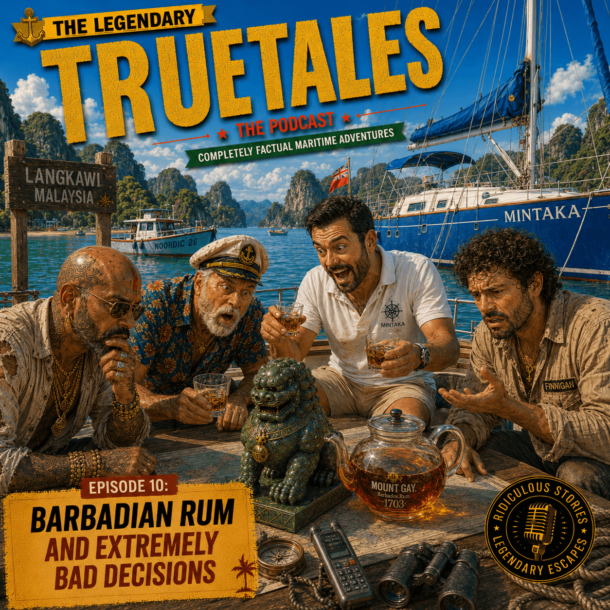 Episode 10: Barbadian Rum and Extremely Bad Decisions — Mount Gay rum has been produced since 1703. It has been responsible for bad decisions for approximately as long.